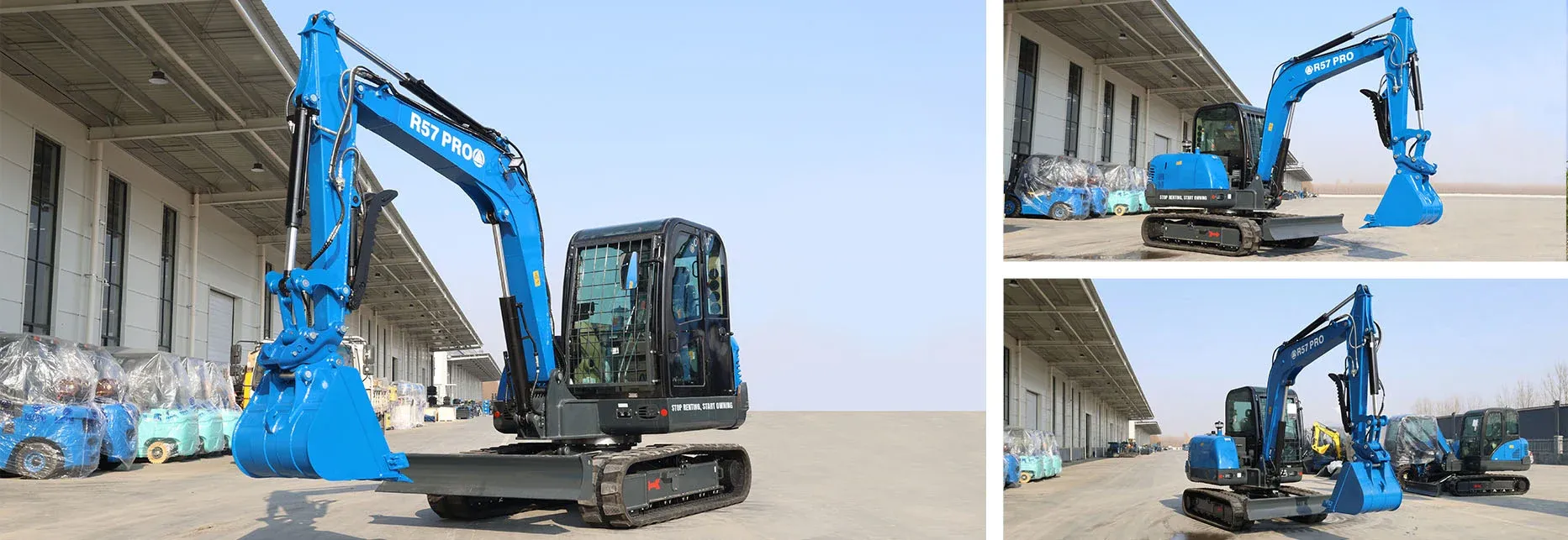 RIPPA R57 PRO — მინი ექსკავატორი